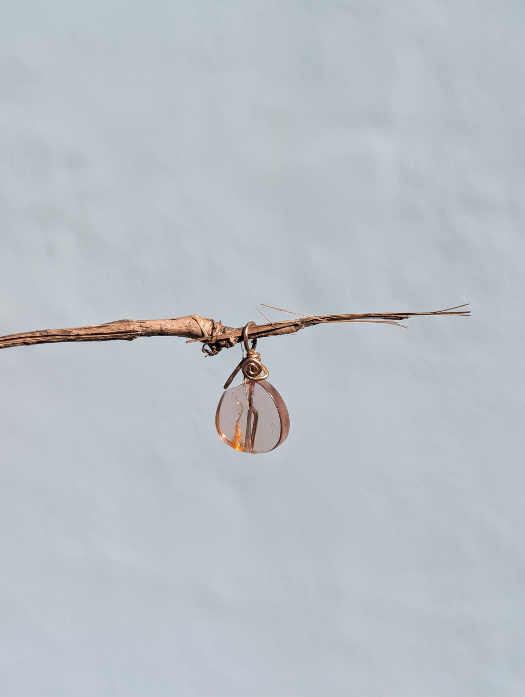 Belle- Pink Tourmaline Pendant