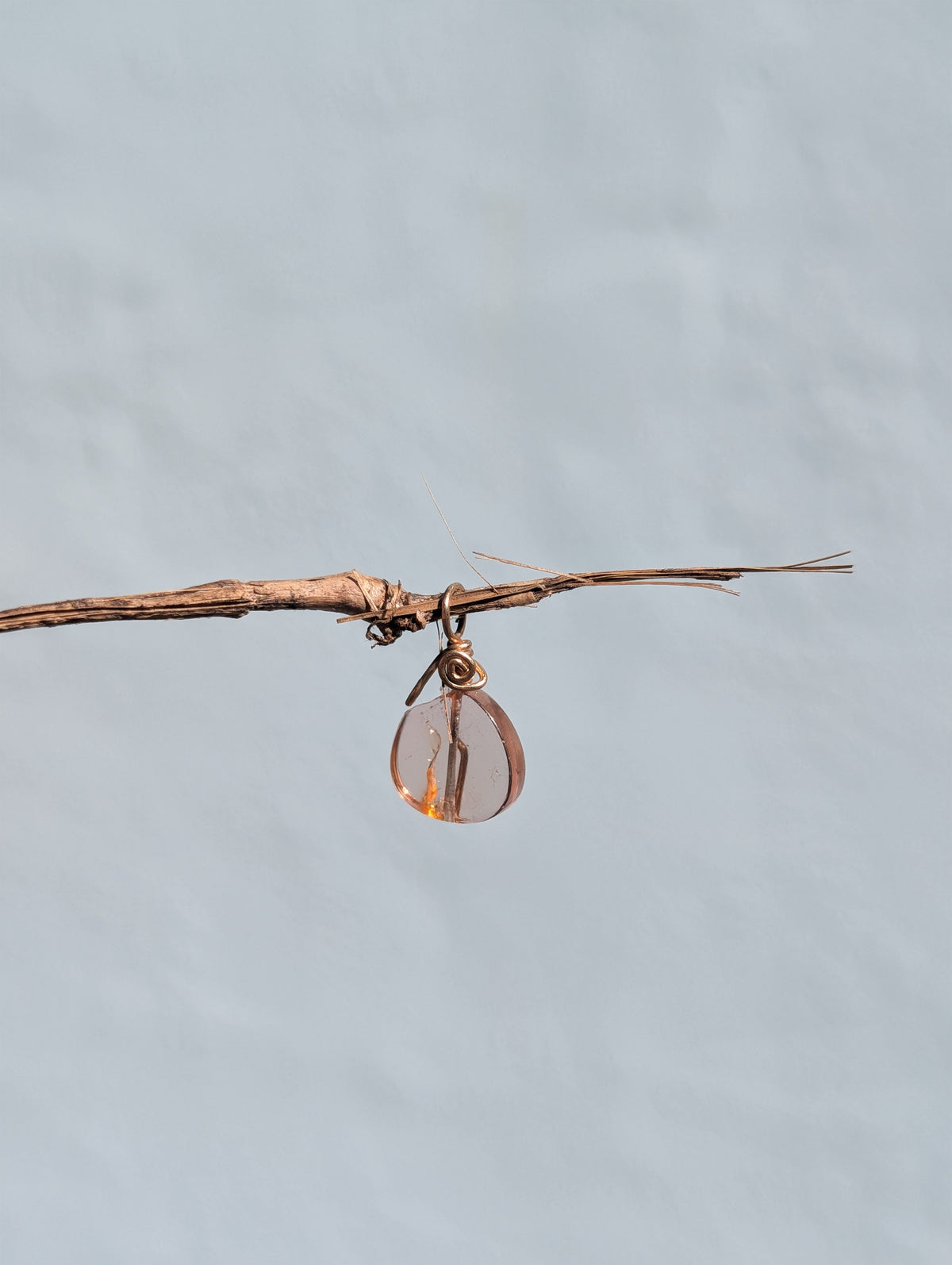 Belle- Pink Tourmaline Pendant