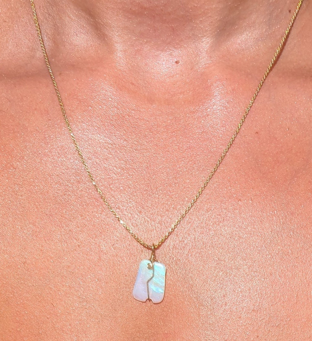 Charlotte- Australian Opal Pendant