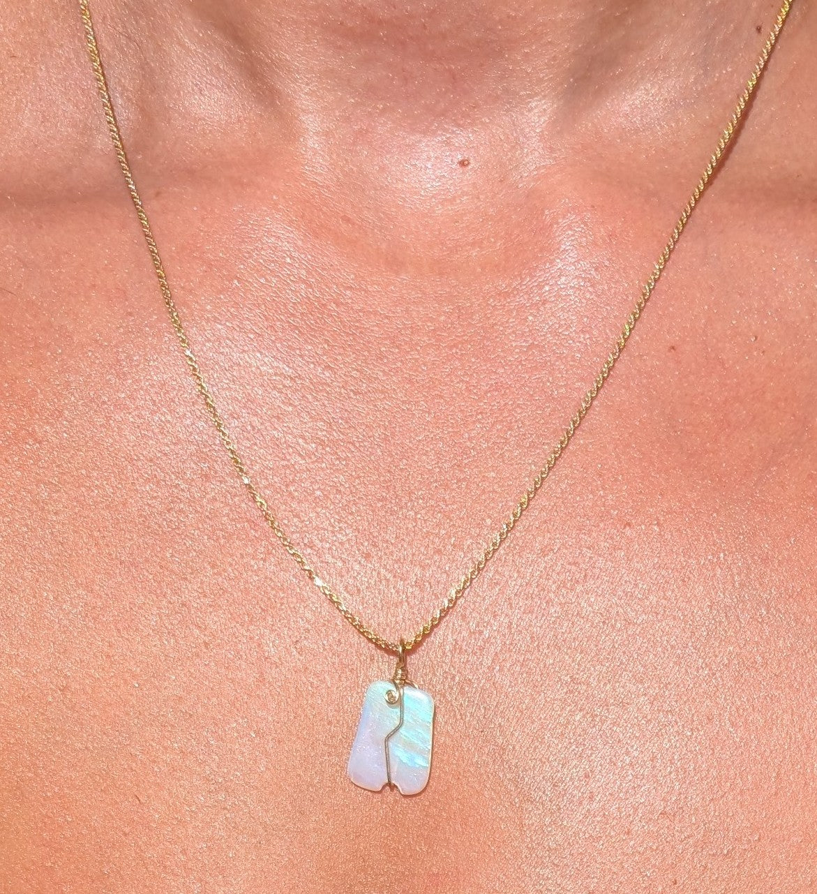 Charlotte- Australian Opal Pendant