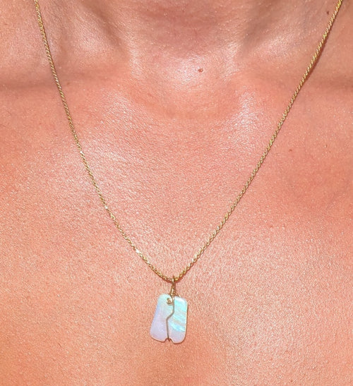 Charlotte- Australian Opal Pendant