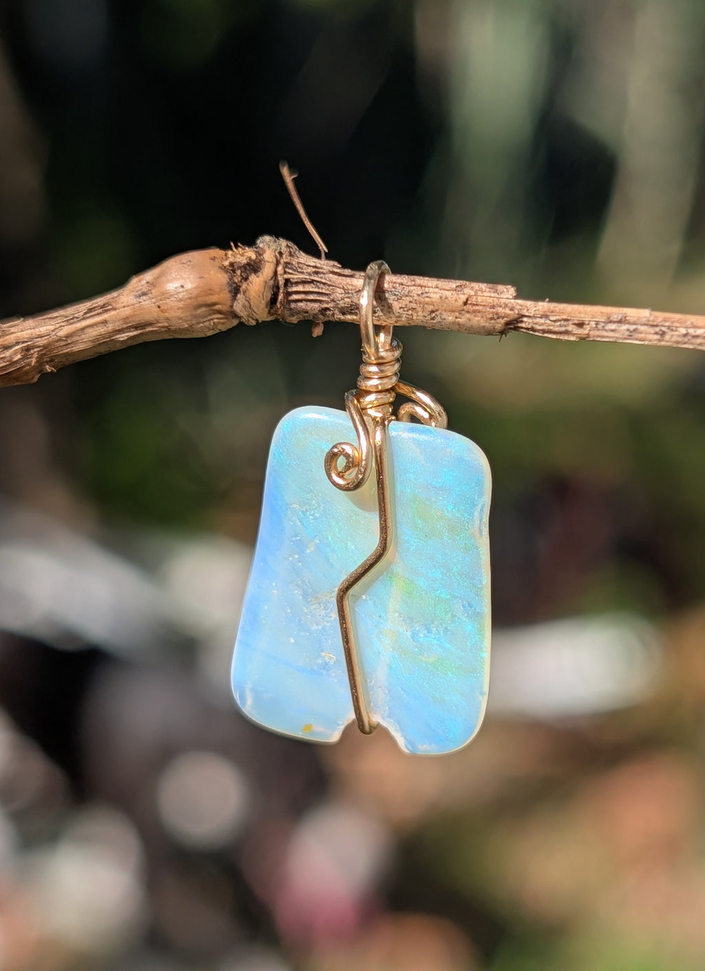 Charlotte- Australian Opal Pendant