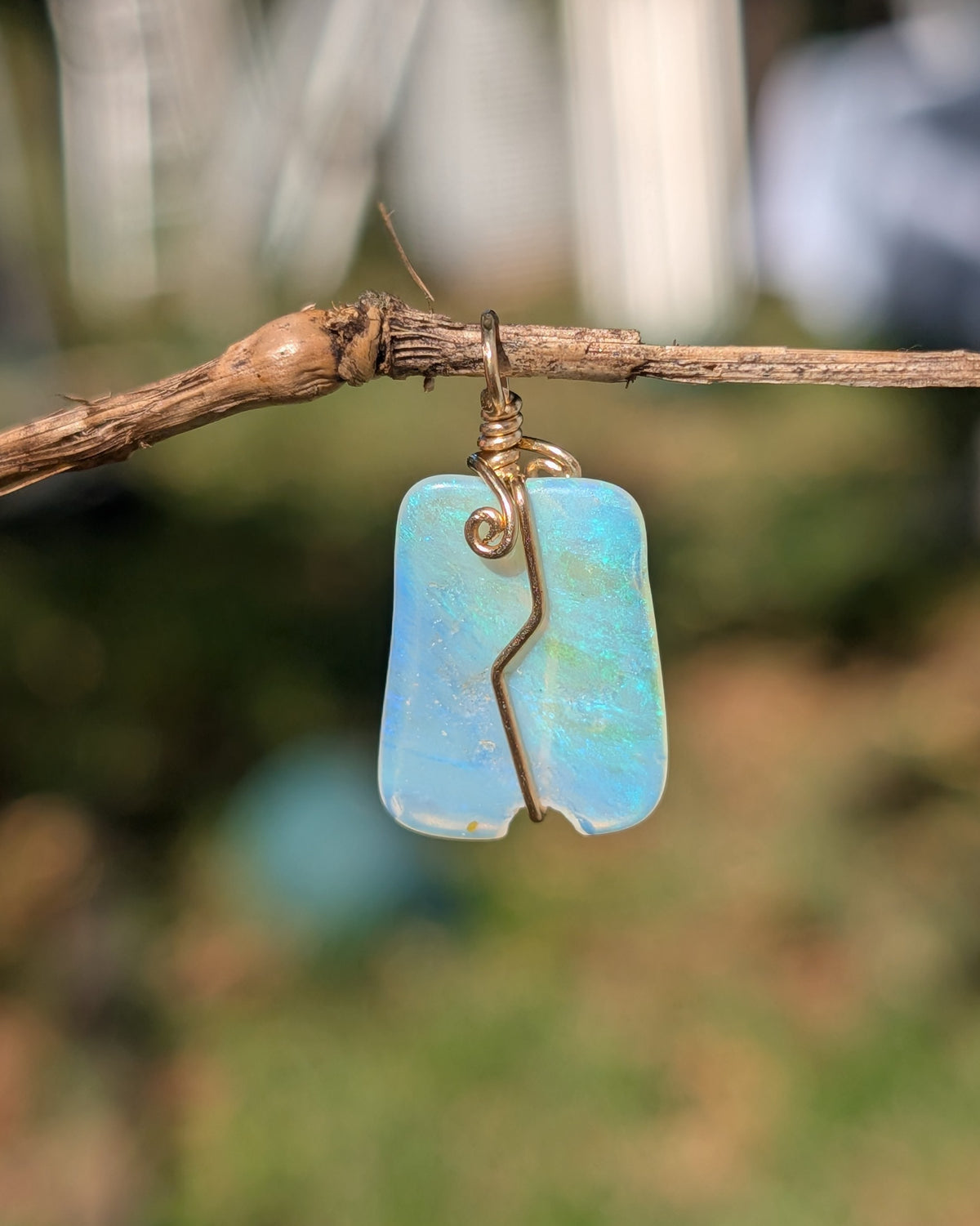 Charlotte- Australian Opal Pendant