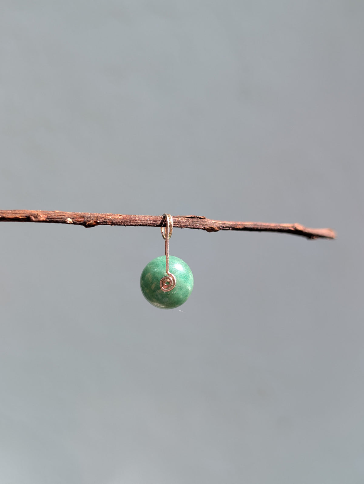 Ember- Aventurine Jade Pendant