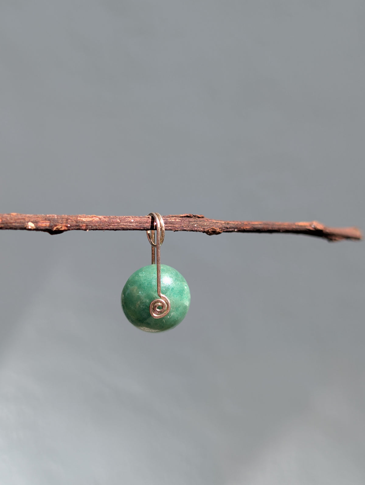 Ember- Aventurine Jade Pendant
