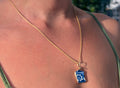 Freya-Civil WarT ime Ceramic Tile Pendant