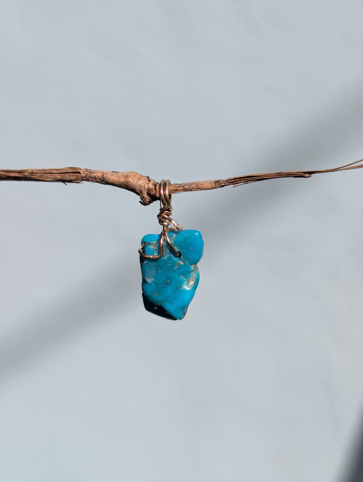 Juliet- Kingman Turquoise Pendant