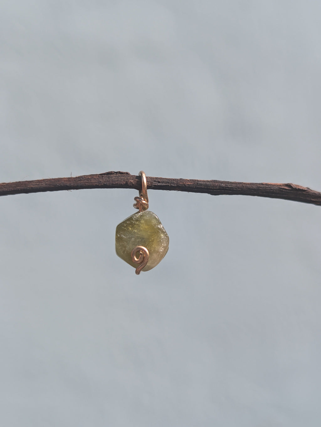 Lola- Watermelon Tourmaline Pendant