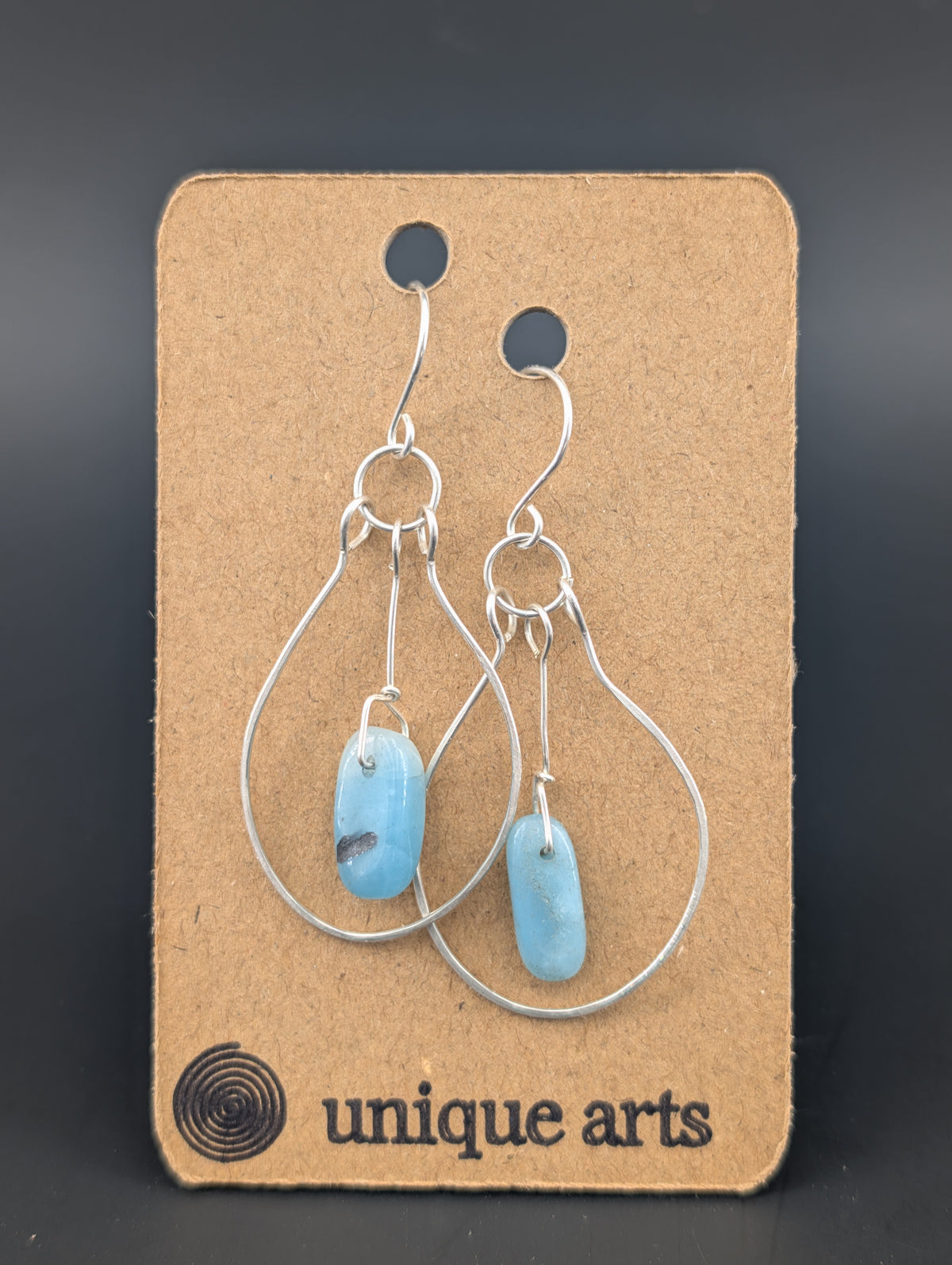 Pearl- Chalcedony Earrings