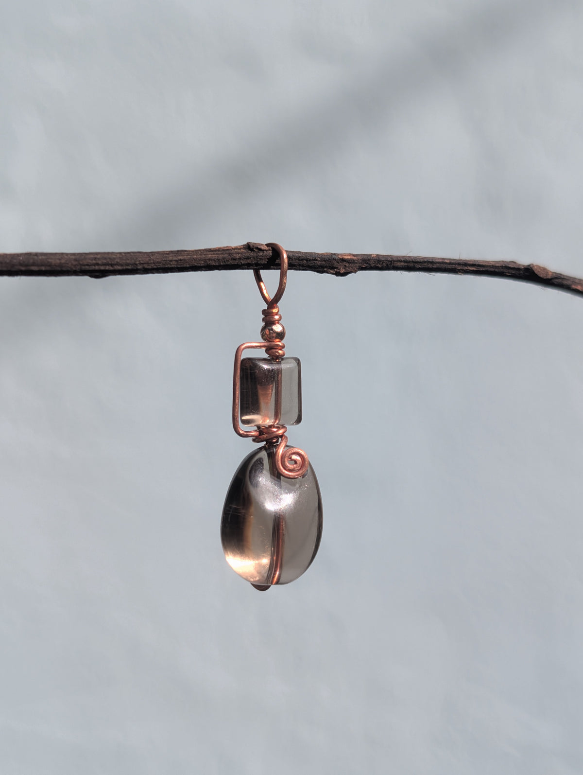 Rosalie- Smoky Quartz Pendant