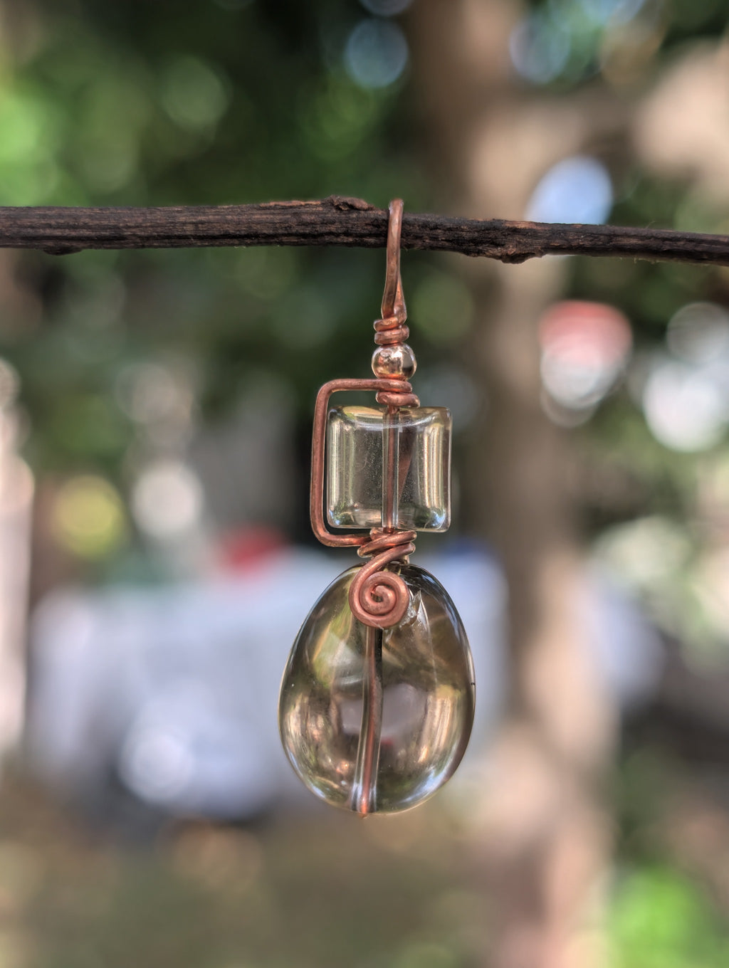 Rosalie- Smoky Quartz Pendant
