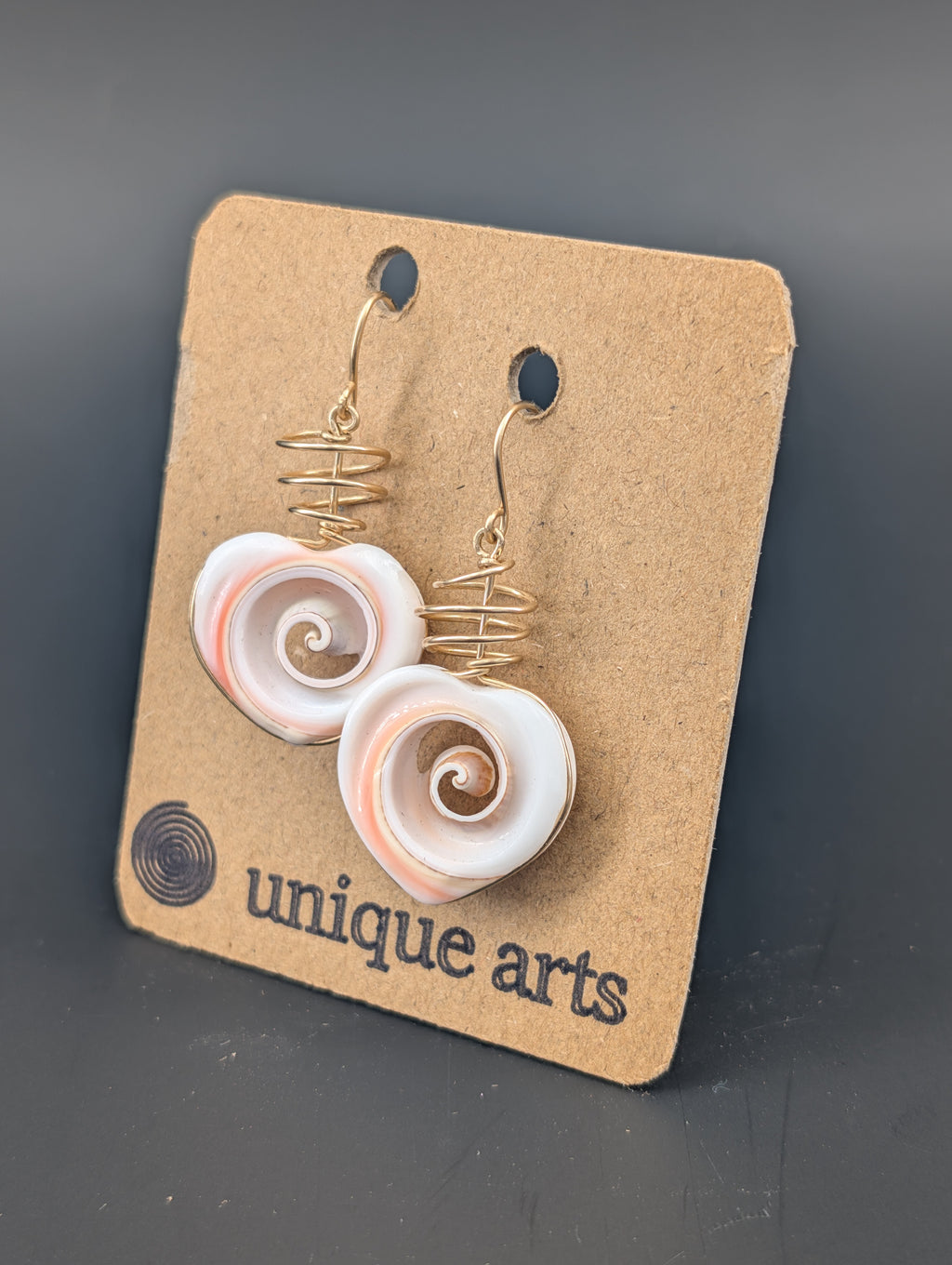 Sandra- King Conch Shell Earrings