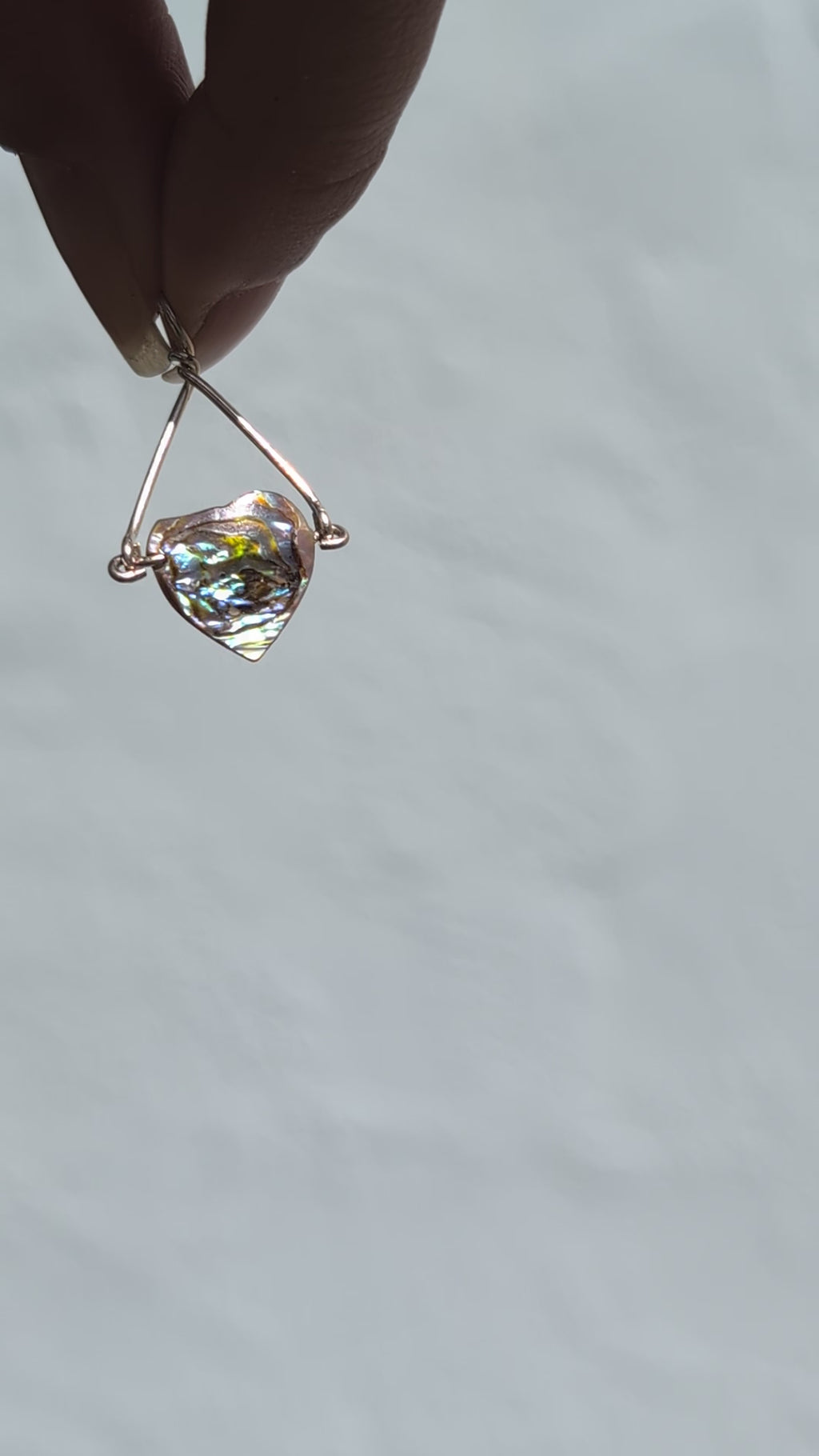 Sophie- Abalone Shell Pendant